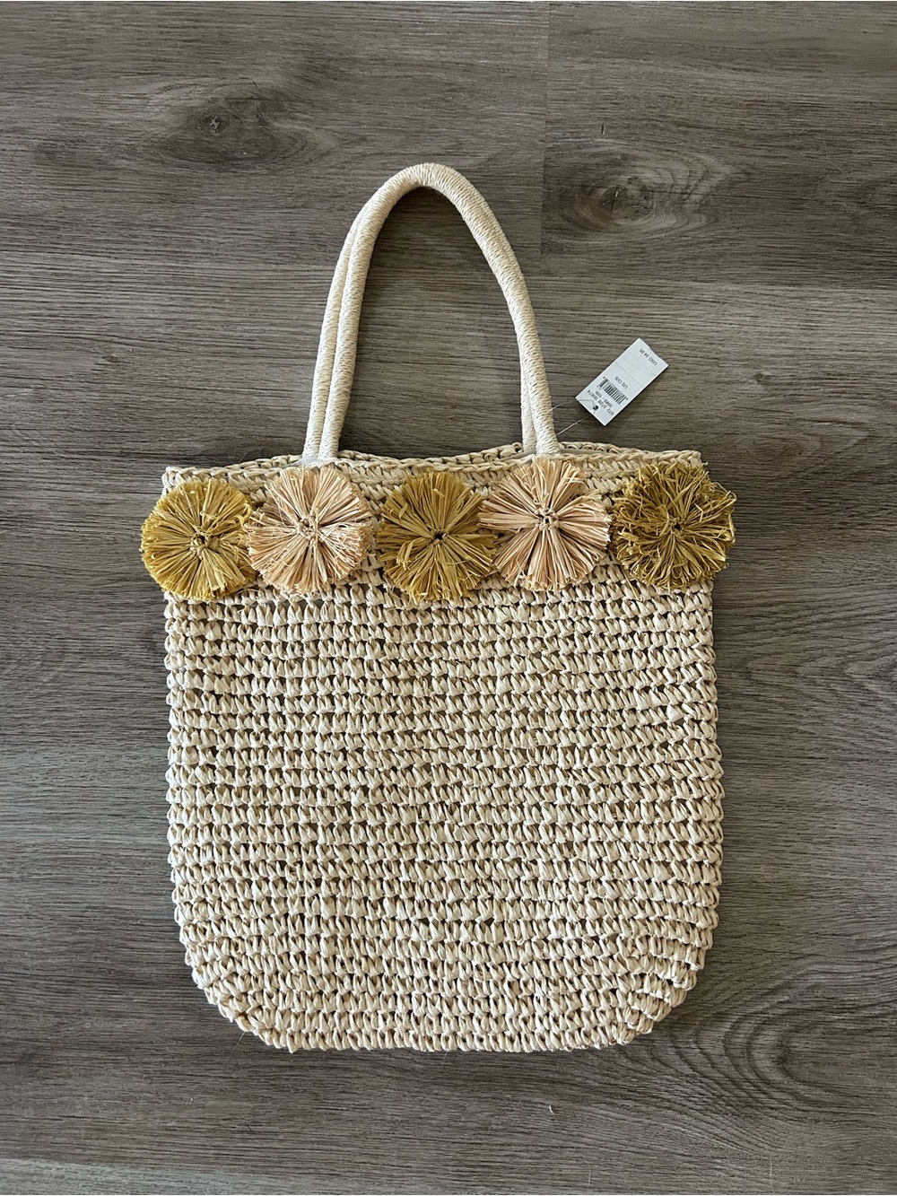 NWT Aerie Rattan Tote
